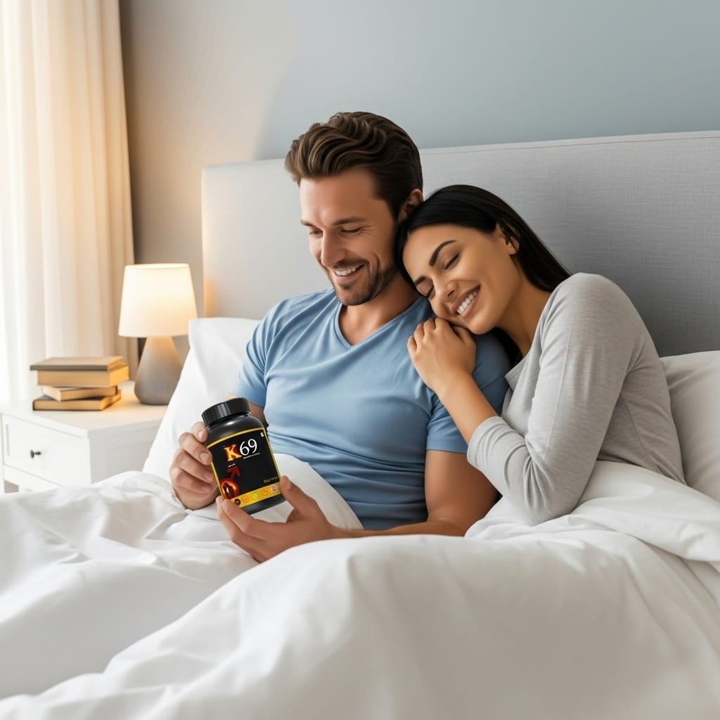 Customer holding K-69 Capsule