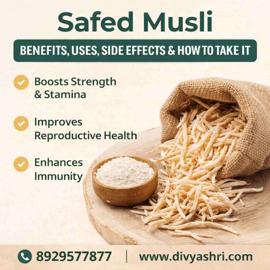 Safed Musli Benefits