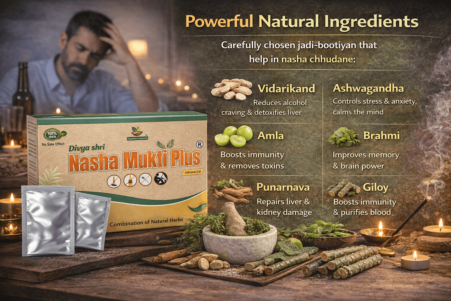 nasha mukti powder ingredients