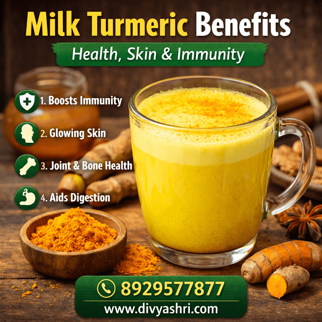 Milk Turmeric Benefits