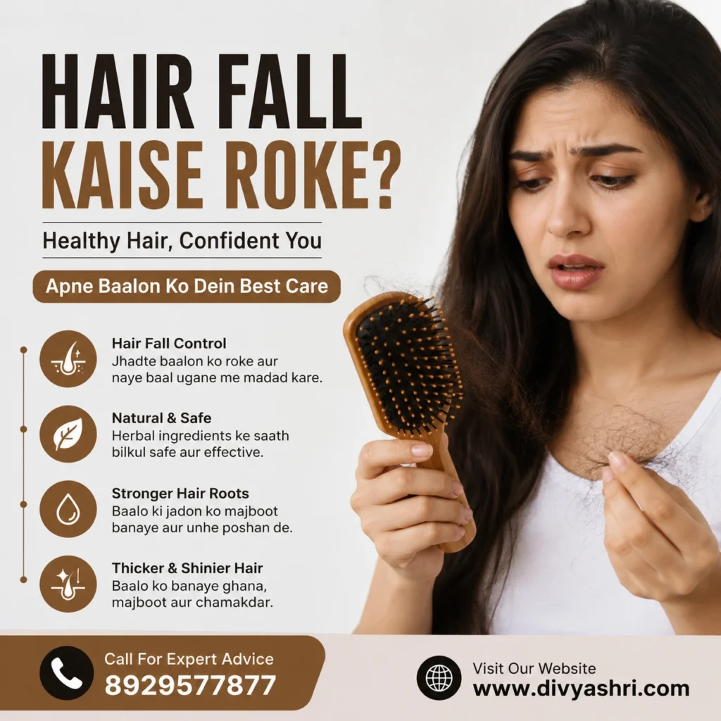 Hair Fall Kaise Roke