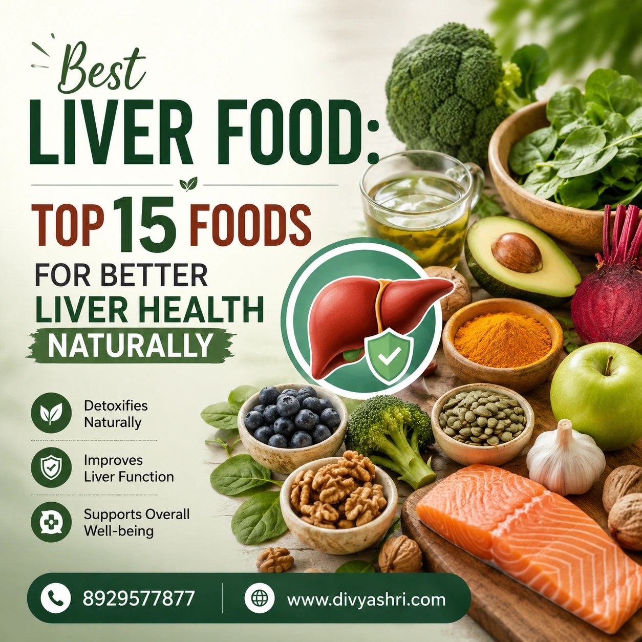 Best Liver Food: Top 15 Foods for Better Liver Health Naturally